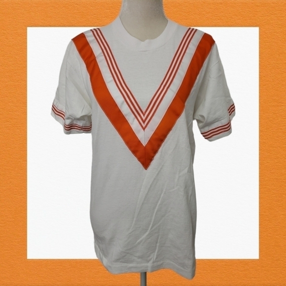 Vintage Tee Cheer Single Stitch TN Vols Fan Wear by Screen Stars Best L EUC - Picture 11 of 12